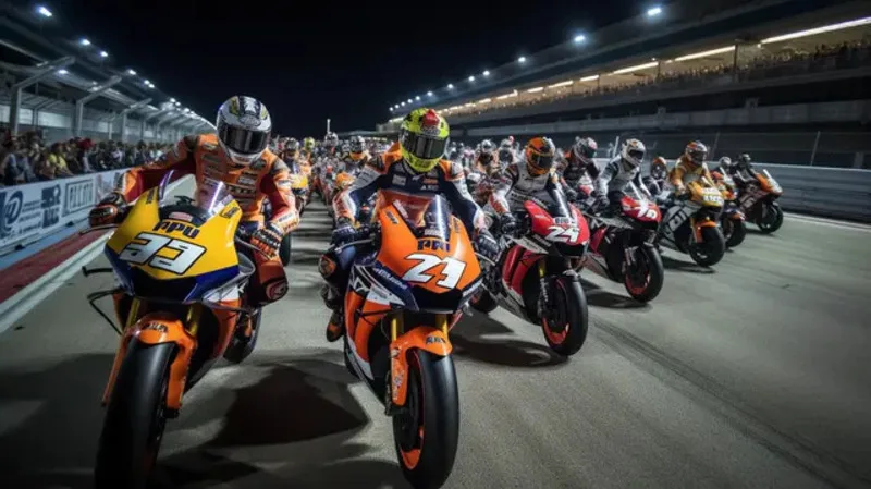 Những pha phanh muộn và vượt mặt trong không gian hẹp mang lại cảm giác khó đoán cho từng vòng đua MotoGP.