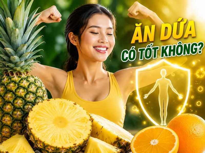 Ăn dứa có tốt không? Lợi ích bất ngờ cho sức khỏe và làn da