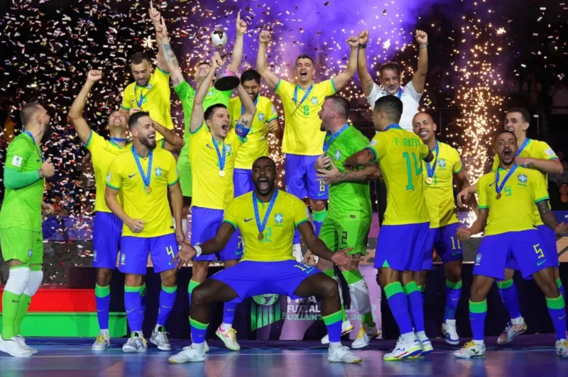 Brazil là thế lực giàu thành tích nổi bật của môn futsal